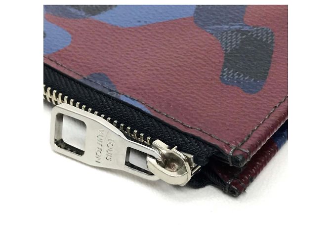 Borsa Pochette Jour GM Camouflage Damier Cobalt Louis Vuitton - vista 8