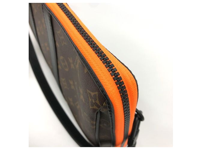 Borsa Pouch Keepall Monogram Louis Vuitton Marrone Monogramma - vista 14