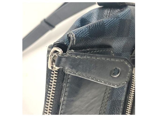 Greenwich Borsa Messenger Damier Cobalt Louis Vuitton Blu Blu navy - vista 10