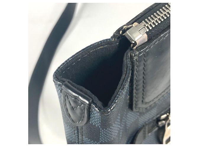 Greenwich Borsa Messenger Damier Cobalt Louis Vuitton Blu Blu navy - vista 11