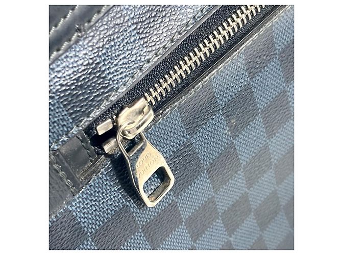 Greenwich Borsa Messenger Damier Cobalt Louis Vuitton Blu Blu navy - vista 12