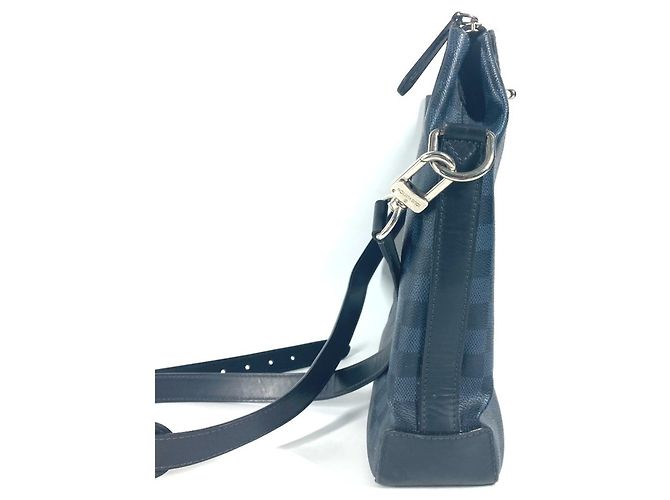 Greenwich Borsa Messenger Damier Cobalt Louis Vuitton Blu Blu navy - vista 3