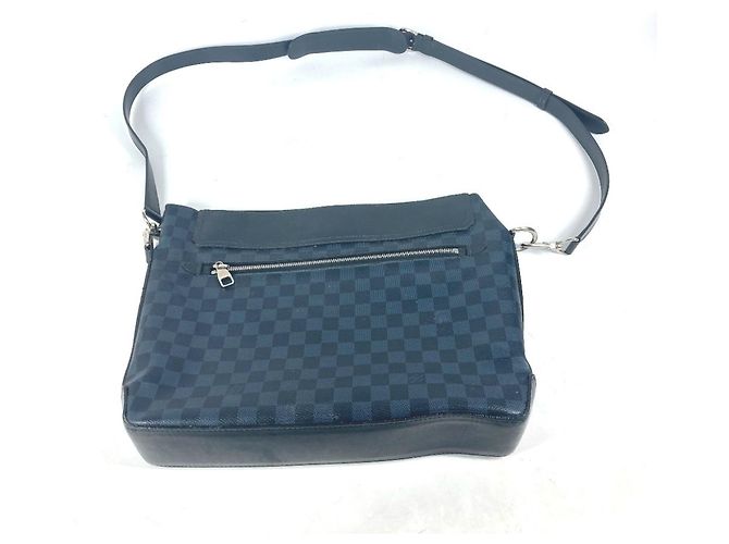 Greenwich Borsa Messenger Damier Cobalt Louis Vuitton Blu Blu navy - vista 8