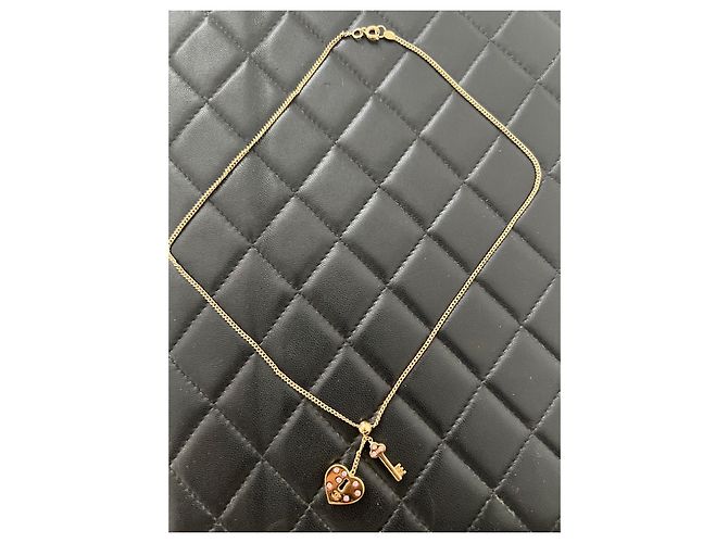 Collana Chanel House placcata oro dorata D'oro - vista 5