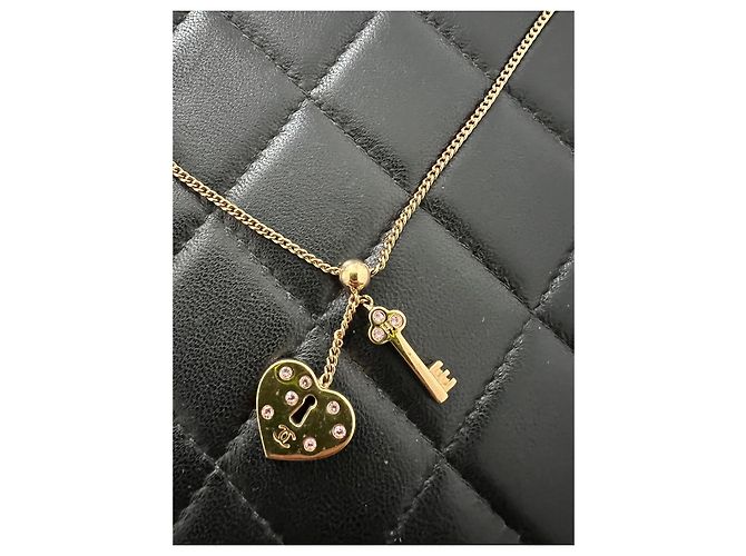 Collana Chanel House placcata oro dorata D'oro - vista 6