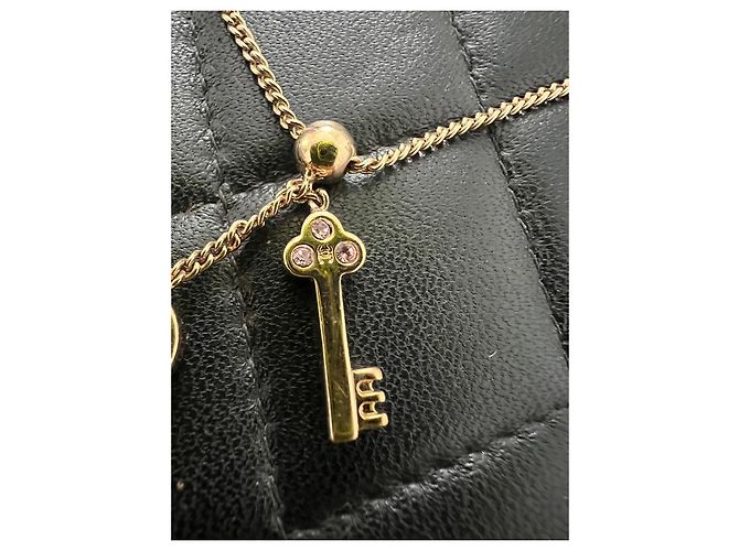 Collana Chanel House placcata oro dorata D'oro - vista 7
