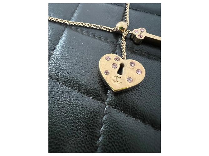 Collana Chanel House placcata oro dorata D'oro - vista 8