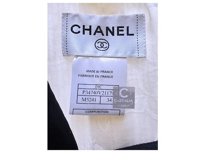 Chanel Ikonisches Tweedkleid von Claudia Schiffer 34 FR Roh - Ansicht 8
