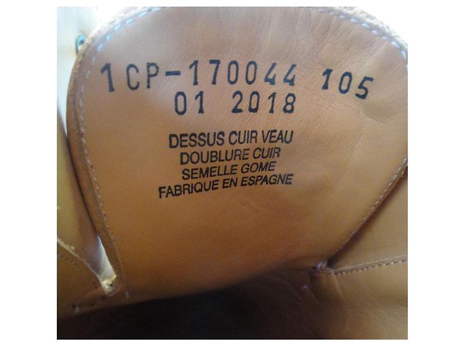 Scarpe derby Colisee De Sacha in pelle intrecciata marrone - vista 8