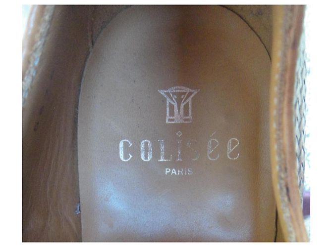 Scarpe derby Colisee De Sacha in pelle intrecciata marrone - vista 9
