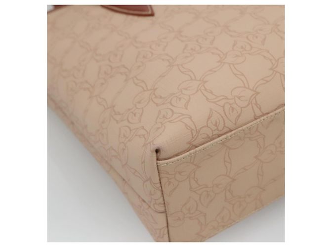 Chloé Borsa tote Chloe PVC beige Auth BA957 - vista 16