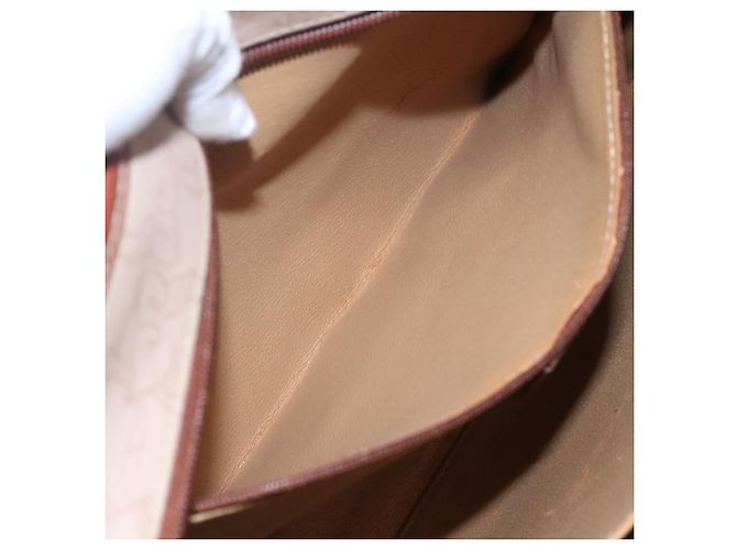Chloé Borsa tote Chloe PVC beige Auth BA957 - vista 20