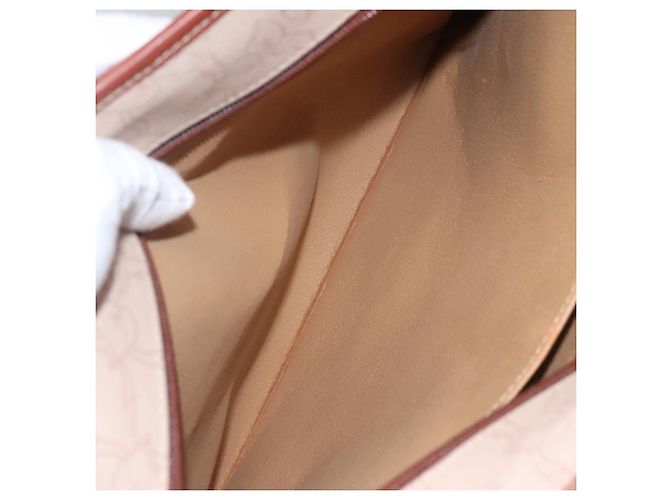 Chloé Borsa tote Chloe PVC beige Auth BA957 - vista 21