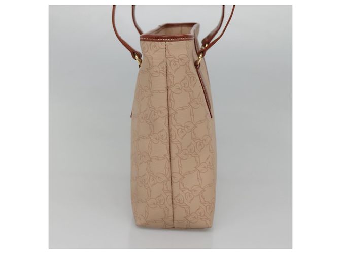 Chloé Borsa tote Chloe PVC beige Auth BA957 - vista 3
