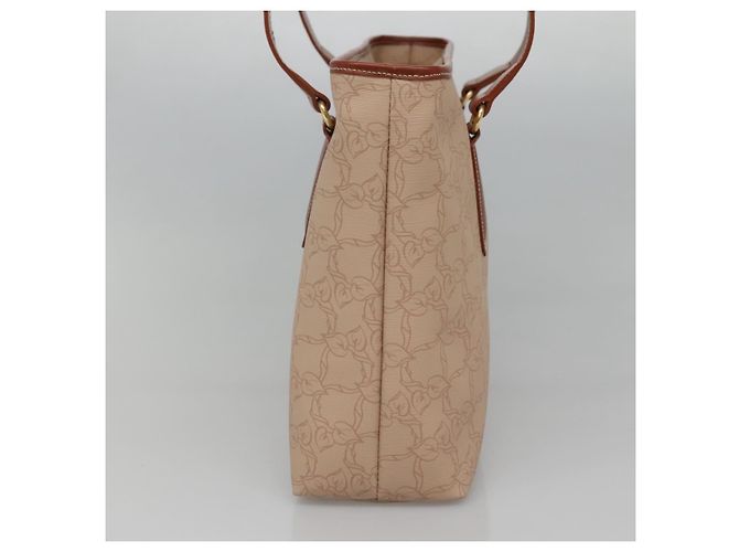 Chloé Borsa tote Chloe PVC beige Auth BA957 - vista 4