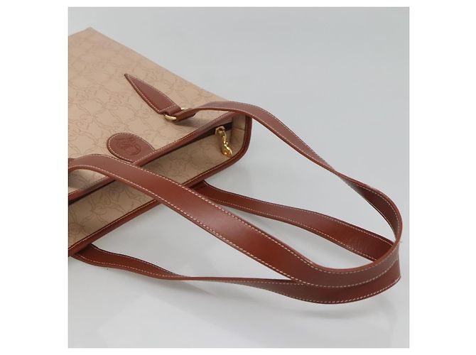 Chloé Borsa tote Chloe PVC beige Auth BA957 - vista 7