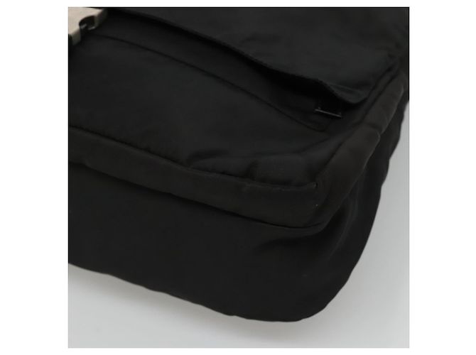 PRADA Schultertasche Nylon Schwarz Auth ep7984 - Ansicht 14