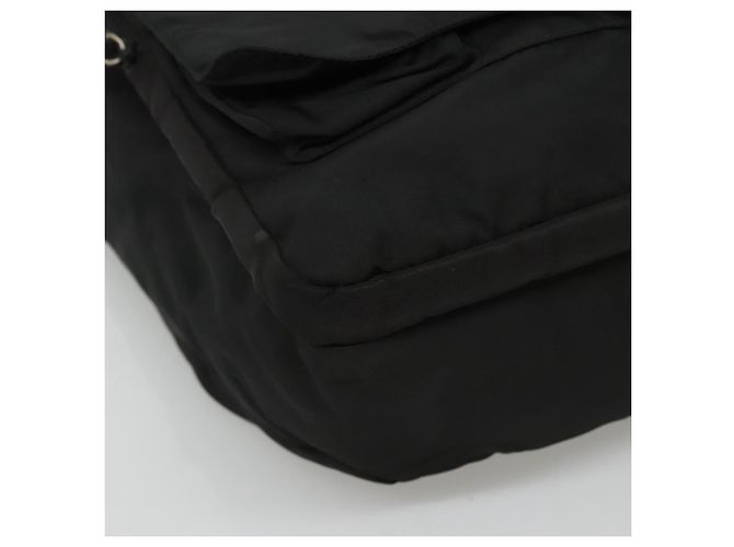PRADA Schultertasche Nylon Schwarz Auth ep7984 - Ansicht 15