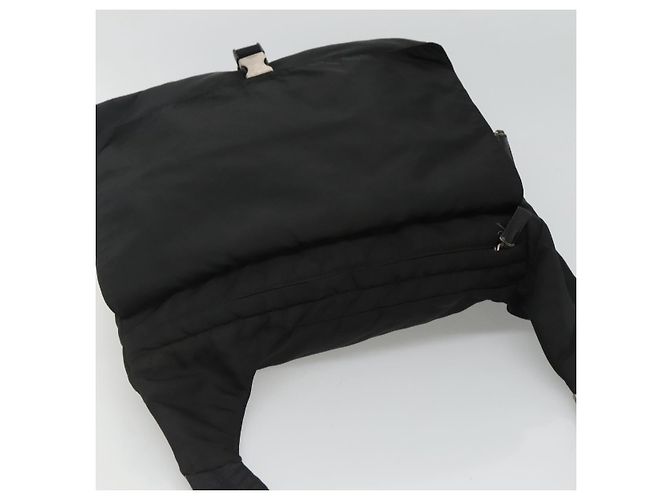 PRADA Schultertasche Nylon Schwarz Auth ep7984 - Ansicht 6