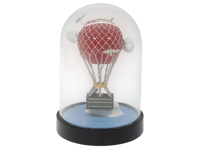 LOUIS VUITTON Snow Globe Balloon VIP Only Clear Red LV Auth BD1883 - view 3
