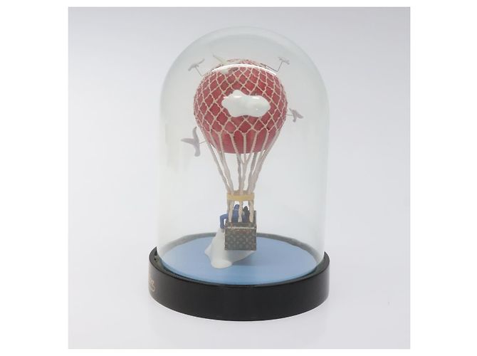 LOUIS VUITTON Snow Globe Balloon VIP Only Clear Red LV Auth BD1883 - view 4