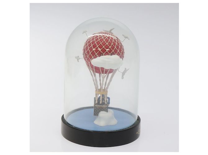 LOUIS VUITTON Snow Globe Balloon VIP Only Clear Red LV Auth BD1883 - view 5