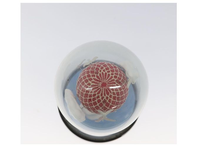 LOUIS VUITTON Snow Globe Balloon VIP Only Clear Red LV Auth BD1883 - view 6