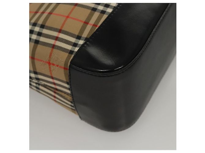 Autre Marque Burberrys Nova Check Handtasche aus Canvas Beige Auth sw208 - Ansicht 15
