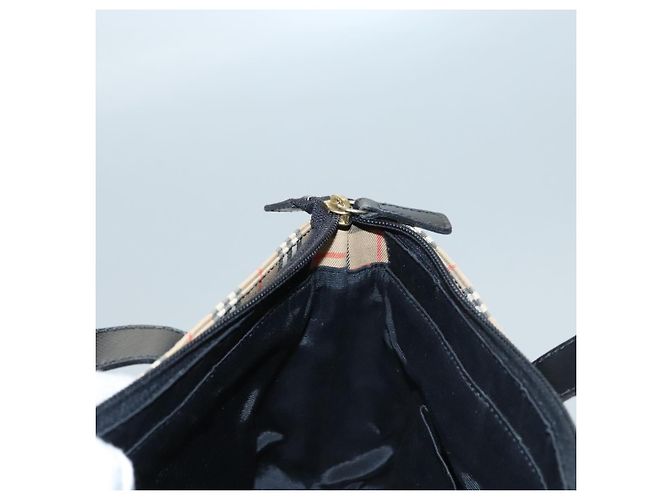 Autre Marque Burberrys Nova Check Handtasche aus Canvas Beige Auth sw208 - Ansicht 17