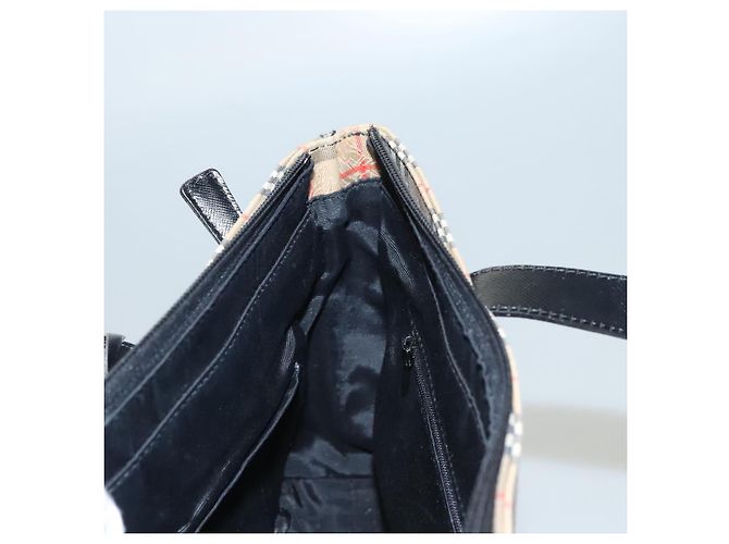 Autre Marque Burberrys Nova Check Handtasche aus Canvas Beige Auth sw208 - Ansicht 18