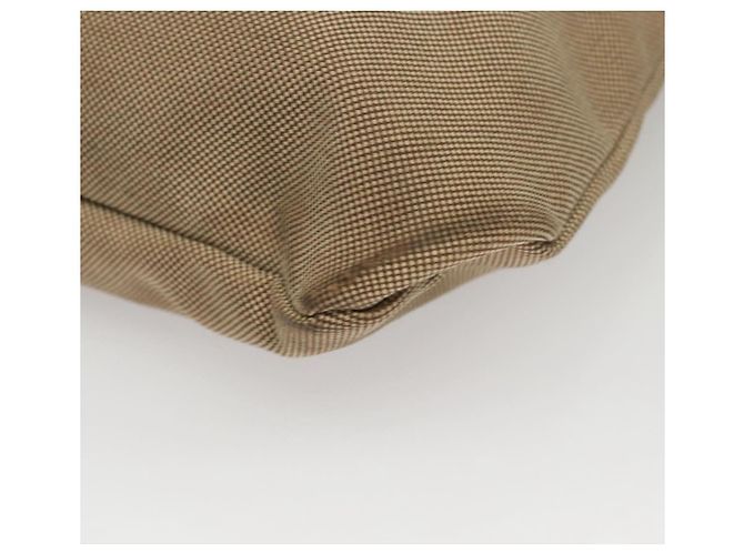 Borsa a spalla PRADA in tela beige Auth hk2410 - vista 14