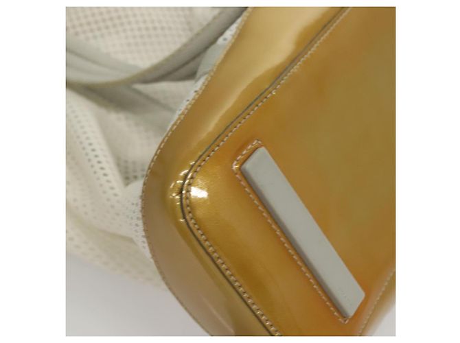 PRADA Shoulder Bag Nylon White Silver Auth hk2408 Silvery - view 15