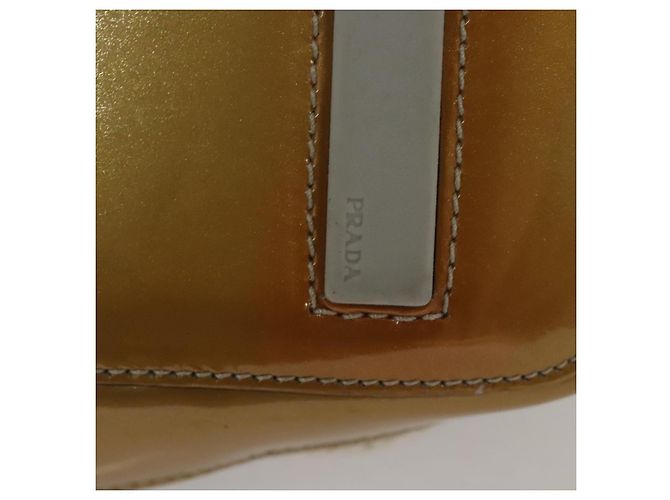 PRADA Shoulder Bag Nylon White Silver Auth hk2408 Silvery - view 17