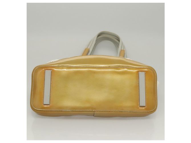PRADA Shoulder Bag Nylon White Silver Auth hk2408 Silvery - view 6