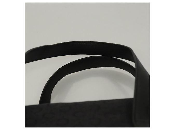 Céline Borsa a mano in tela Macadam Celine C nera Auth sw212 Nero - vista 8
