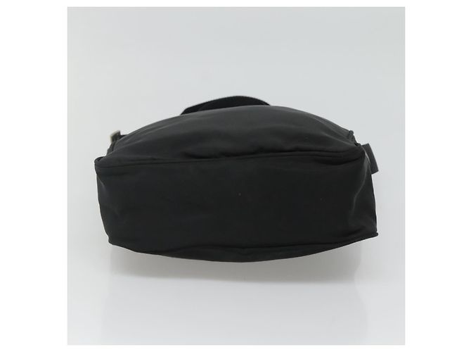 Borsa a Spalla PRADA in Nylon Nero Auth 106791 - vista 5