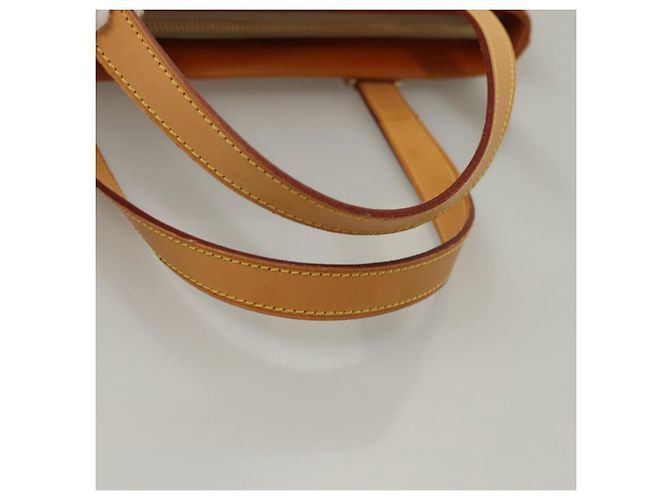 LOUIS VUITTON Monogram Vernis Bolsa de Mano Houston Amarillo M91121 LV Auth BA914 - vista 7