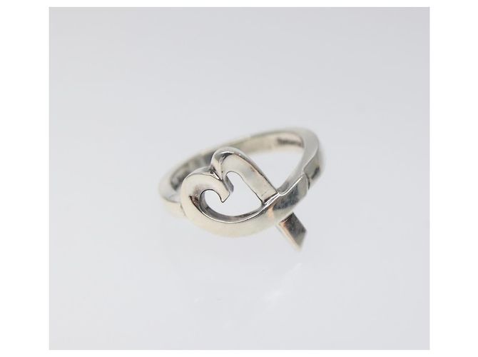Autre Marque Anello Loving Heart TIFFANY&Co. in argento Ag925 Auth MY240 - vista 2