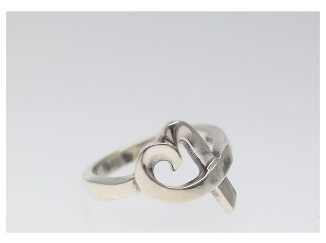 Autre Marque Anello Loving Heart TIFFANY&Co. in argento Ag925 Auth MY240 - vista 6