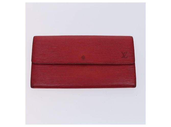 LOUIS VUITTON Portafoglio Epi 4Set Verde Rosso Giallo LV Auth BA640 - vista 25
