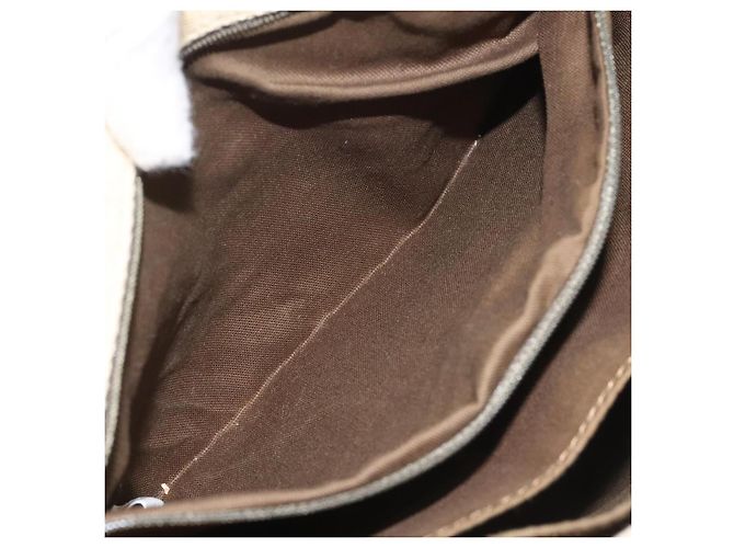 BURBERRY Tote Bag Canvas Beige Auth ti2950 - view 12