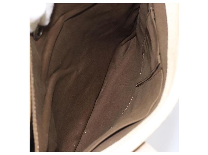 BURBERRY Tote Bag Canvas Beige Auth ti2950 - view 20