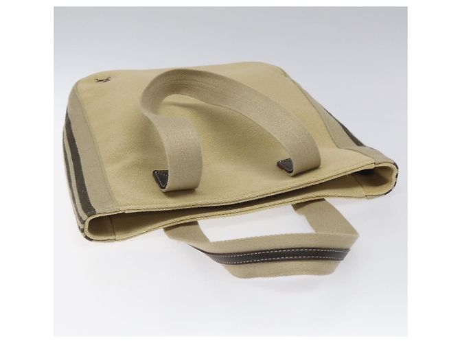BURBERRY Tote Bag Canvas Beige Auth ti2950 - view 6