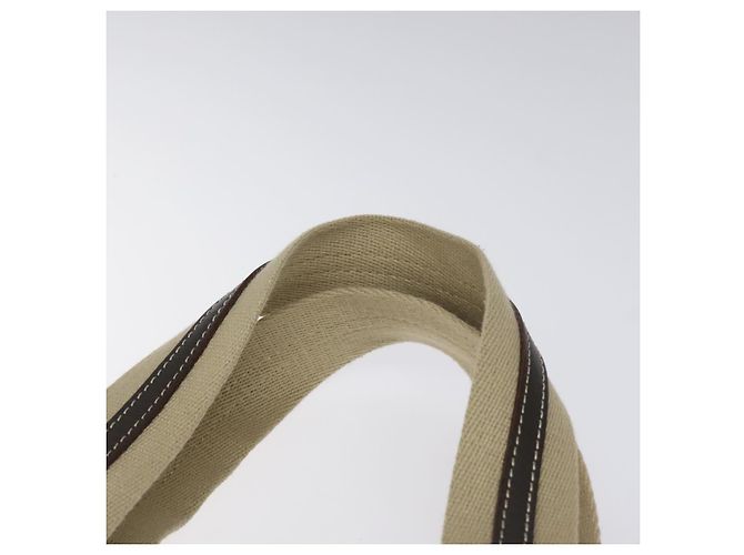 BURBERRY Tote Bag Canvas Beige Auth ti2950 - view 8