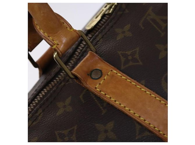LOUIS VUITTON Monogram Keepall 55 Borsa Boston M41424 LV Auth EC541 Monogramma - vista 10