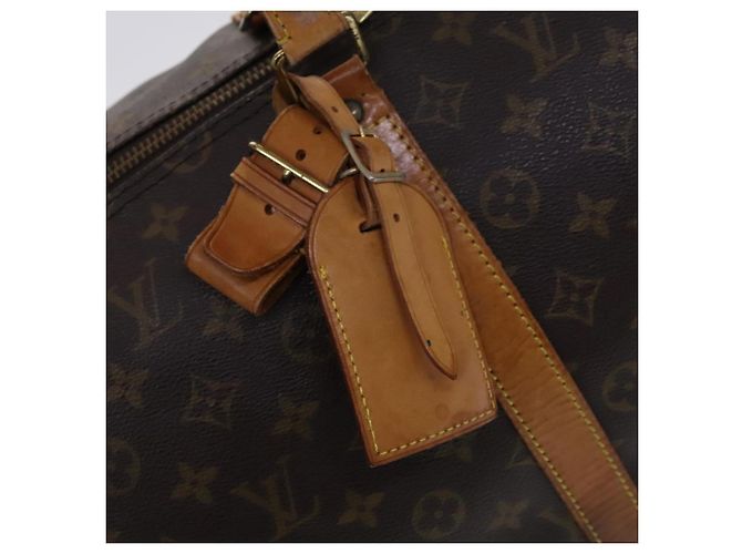 LOUIS VUITTON Monogram Keepall 55 Borsa Boston M41424 LV Auth EC541 Monogramma - vista 18