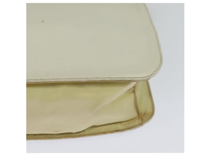 Borsa a Spalla PRADA in Pelle Beige Auth bs23766 - vista 16