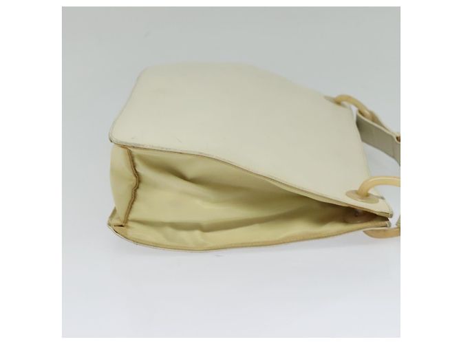 Borsa a Spalla PRADA in Pelle Beige Auth bs23766 - vista 4