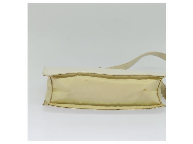 Borsa a Spalla PRADA in Pelle Beige Auth bs23766 - vista 5