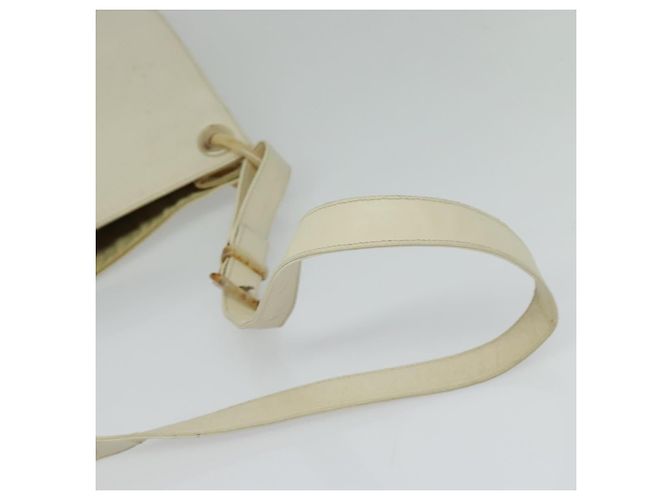 Borsa a Spalla PRADA in Pelle Beige Auth bs23766 - vista 7